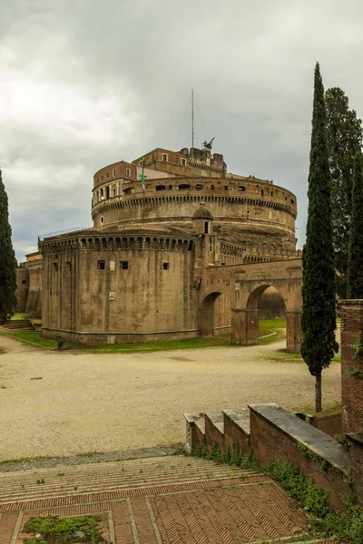 Rome Italie 2019 Castel Sant Angelo Adrian Park — Photo