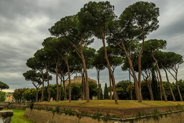 Roma Italia 2019 Castel Sant Angelo Parco Adriano — Foto Stock