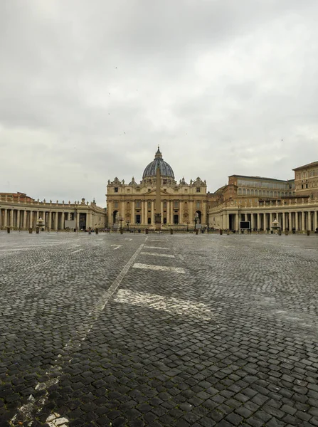 Rome Italie Vue Sur Rue Vatican — Photo