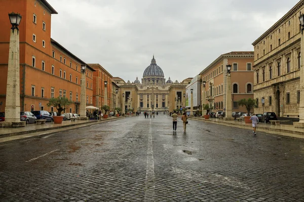 Roma Itália Vistas Rua Vaticano — Fotografia de Stock