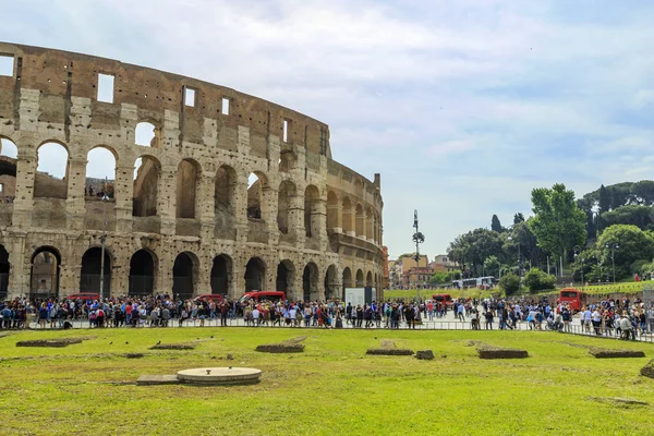 Рим Італія 2019 Вид Вулицю Колізей — стокове фото