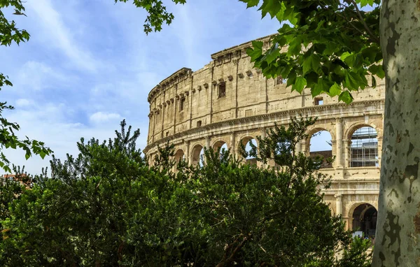 Рим Італія 2019 Вид Вулицю Колізей — стокове фото