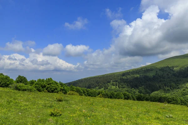 Pehchevo Norra Makedonien 2019 Spårning Till Kadiytsa Summit Vlahina Mountain — Stockfoto