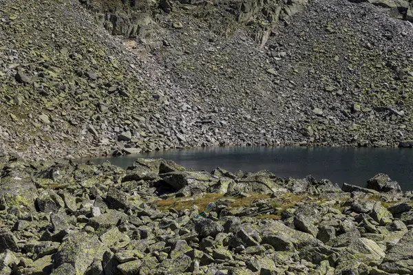 Vandra Rila Mountain Bulgarien Spårning Rutt Ystrebetz Musala Toppmötet — Stockfoto