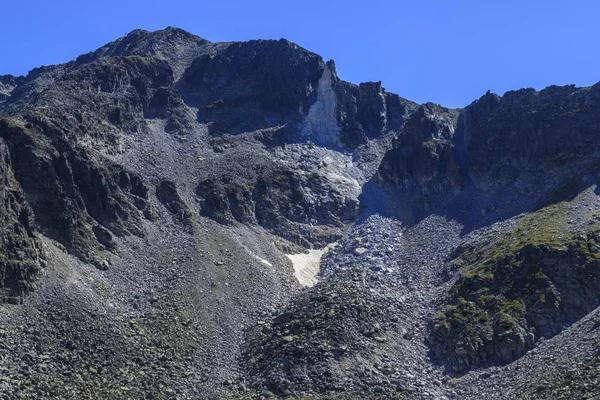 Rila Dağı Nda Yürüyüş Bulgaristan Takip Güzergahı Ystrebetz Musala Zirvesi — Stok fotoğraf