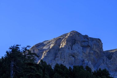 Olymp Dağı. Skolio ve Mitikas zirvelerine giden yolda izleme görüşleri