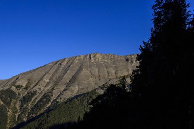 Olymp Dağı. Skolio ve Mitikas zirvelerine giden yolda izleme görüşleri