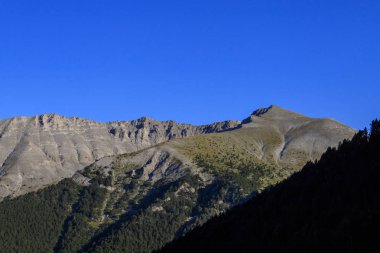 Olymp Dağı. Skolio ve Mitikas zirvelerine giden yolda izleme görüşleri