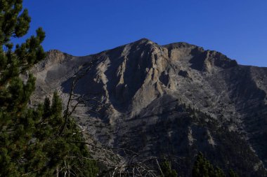 Olymp Dağı. Skolio ve Mitikas zirvelerine giden yolda izleme görüşleri