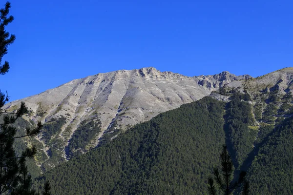 Olymp Dağı. Skolio ve Mitikas zirvelerine giden yolda izleme görüşleri
