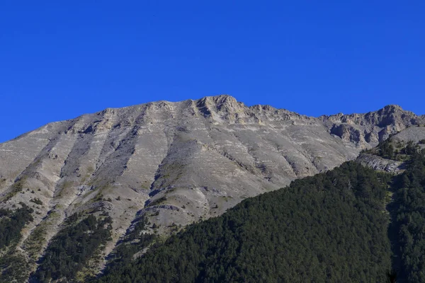 Olymp Dağı. Skolio ve Mitikas zirvelerine giden yolda izleme görüşleri