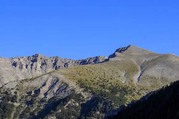 Olymp Dağı. Skolio ve Mitikas zirvelerine giden yolda izleme görüşleri