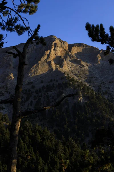 Olymp Dağı. Skolio ve Mitikas zirvelerine giden yolda izleme görüşleri