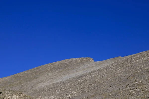 Olymp Dağı Skolio Mitikas Zirvelerine Giden Yolda Izleme Görüşleri — Stok fotoğraf