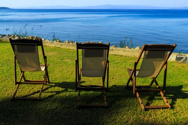 Agora Beach, kasandra, Chalkidiki, Yunanistan