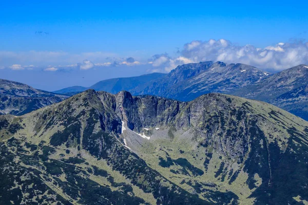 Vistas Paisajes Ruta Seguimiento Ystrebetz Musala Sumit Montaña Rila Bulgaria — Foto de Stock