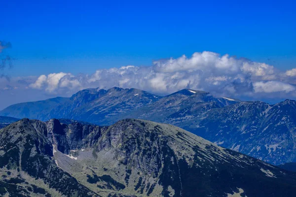 Views Landscapes Tracking Route Ystrebetz Musala Sumit Rila Mountain Bulgaria — Stock Photo, Image