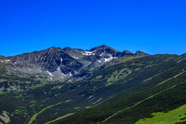 Krajobraz Przełęczy Beklemeto Znany Również Jako Przełęcz Troyan Jest Przełęcz — Zdjęcie stockowe
