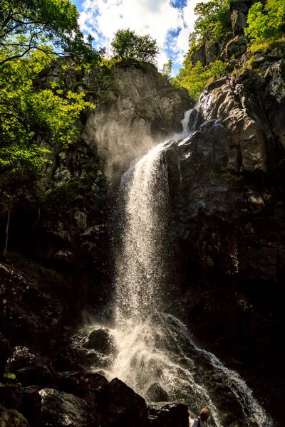 Wasserfall Boyana Vitosha Gebirge Bulgarien — Stockfoto