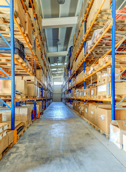 Warehouse for construction industry goods