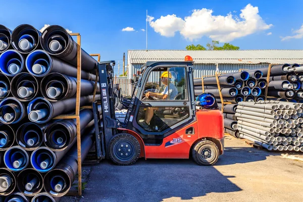 Lager För Byggvaror — Stockfoto