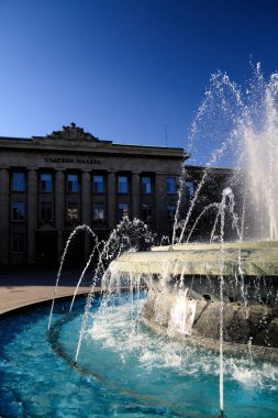 Sokak manzaralı, Rousse kenti, Bulgaristan