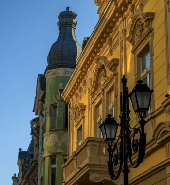 Sokak manzaralı, Rousse kenti, Bulgaristan