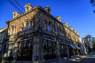 Sokak manzaralı, Rousse kenti, Bulgaristan