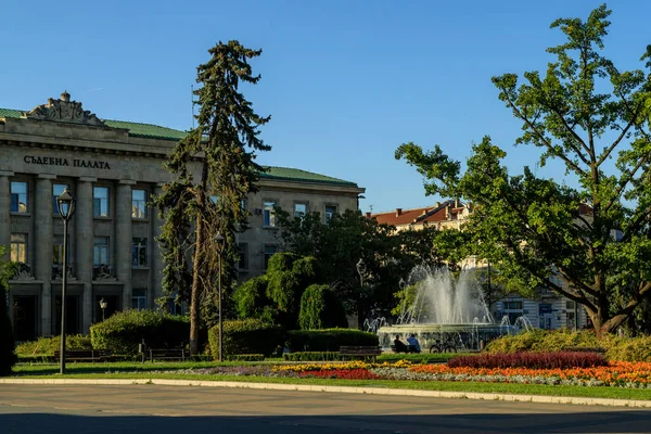 Vue Sur Rue Ville Rousse Bulgarie — Photo