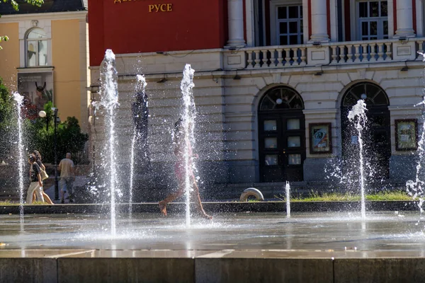 Straßenblick Stadt Russe Bulgarien — Stockfoto