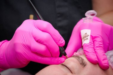 kalıcı makyaj, microblading için aracı