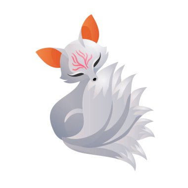 Download Kitsune Mask Free Vector Eps Cdr Ai Svg Vector Illustration Graphic Art