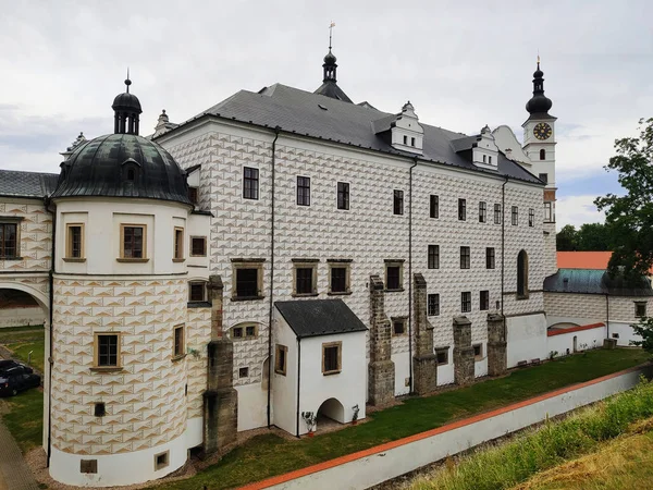 Pardubice Tschechische Republik Juli 2019 Schloss Pardubice Gegründet 1340 Besitz — Stockfoto