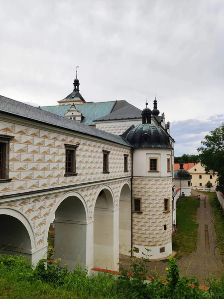 Pardubice Czech Republic Lipiec 2019 Zamek Pardubice Założony 1340 Należący — Zdjęcie stockowe