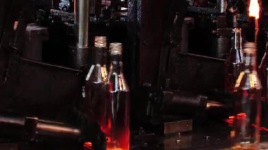 Cam şişeler için meyve suyu ya da bira ve fabrika imalatı