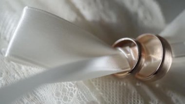 Altın alyans makro closeup çekim diamon Kuyumculuk