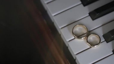 Piyano alyans makro portre çekimi diamon Kuyumculuk