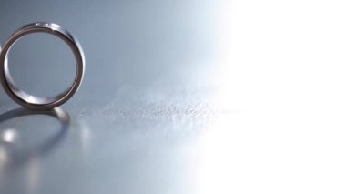 Altın alyans makro closeup çekim diamon Kuyumculuk