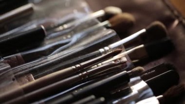 Makyaj makro 100mm kaymak kamera hareket için fırçalar