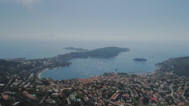 Yat Tekne ve tekneler de Fransa Nice bağlantı noktası — Stok video