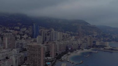 Monako şehir Fransa deniz kasabası liman yahts blok düzlükler tekneler ve Monte Carlo casino