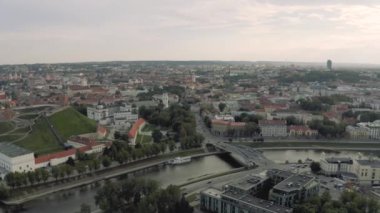 Vilnius Eski kasaba Litvanya 'nın tarihi merkezi