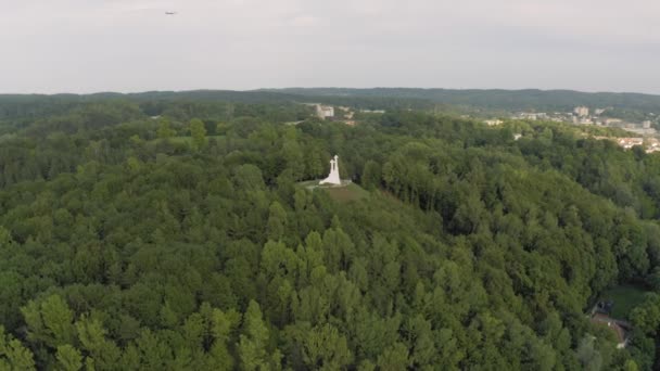 Vilnius Altstadt das historische Zentrum Litauens — Stockvideo