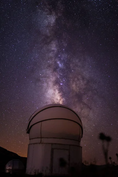 Milky Way Night Antalya Saklikent Tubitak Observatory — Stock Photo, Image