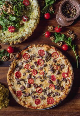 Pizza Üst Görünümü