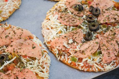 Lezzetli Dondurulmuş Pizza