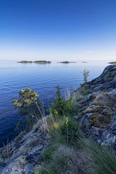 拉多加湖湖 风景秀丽 — 图库照片