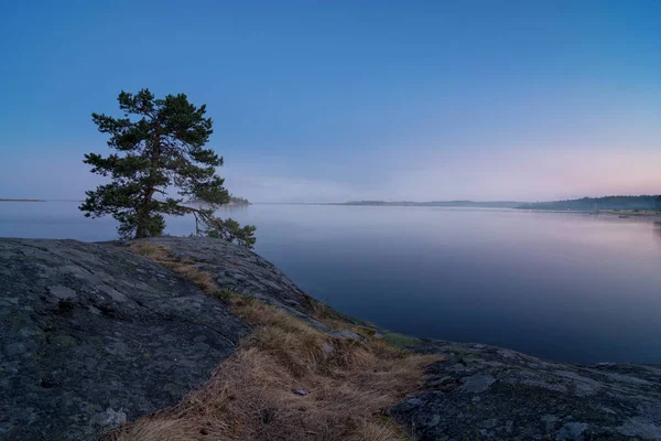 Danau Ladoga Pemandangan Yang Indah — Stok Foto