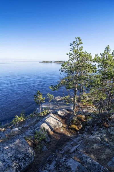 Ladoga Gölü Güzel Bir Manzara — Stok fotoğraf