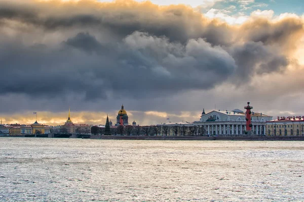 Saint Petersburg Och Floden Neva Stadsbilden — Stockfoto